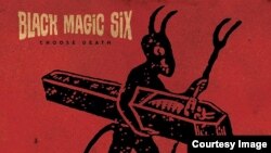 Фрагмент фирменного стиля альбома Choose Death группы Black Magic Six