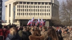 Как в Симферополе прошел митинг в «День сил спецопераций» (видео)