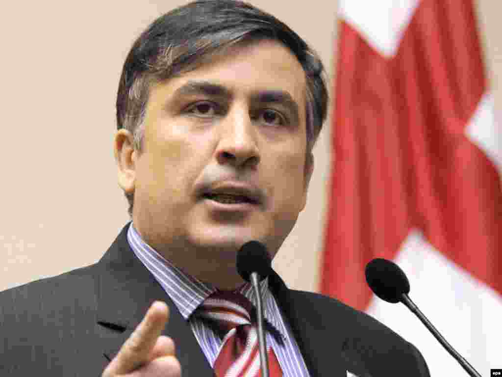 Georgia -- President Mikheil Saakashvili, 07Jun2008