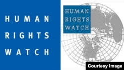 Логотип организации Human Rights Watch 