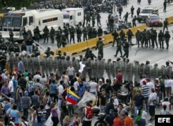 Акция протеста оппозиции. Каракас. 16 апреля 2013 года