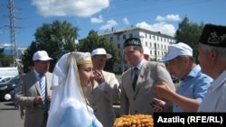 Россия. Татарский праздник "Сабантуй" в Удмуртии. Ижевск. 30.07.2013 