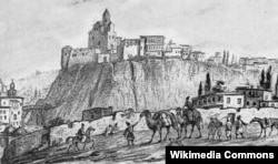 Tiflis. Metexi qəsri. 1837