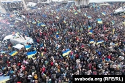 Евромайдан. 8 декабря 2013 года.