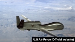 Аппарат беспилотного летательного комплекса ВВС США RQ-4 Global Hawk