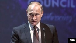 Российский президент Владимир Путин