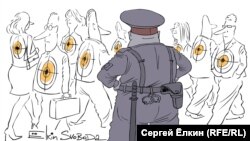 Карикатура Сергея Елкина