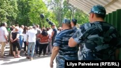 Одна из акций протеста против застройки парка "Дубки"