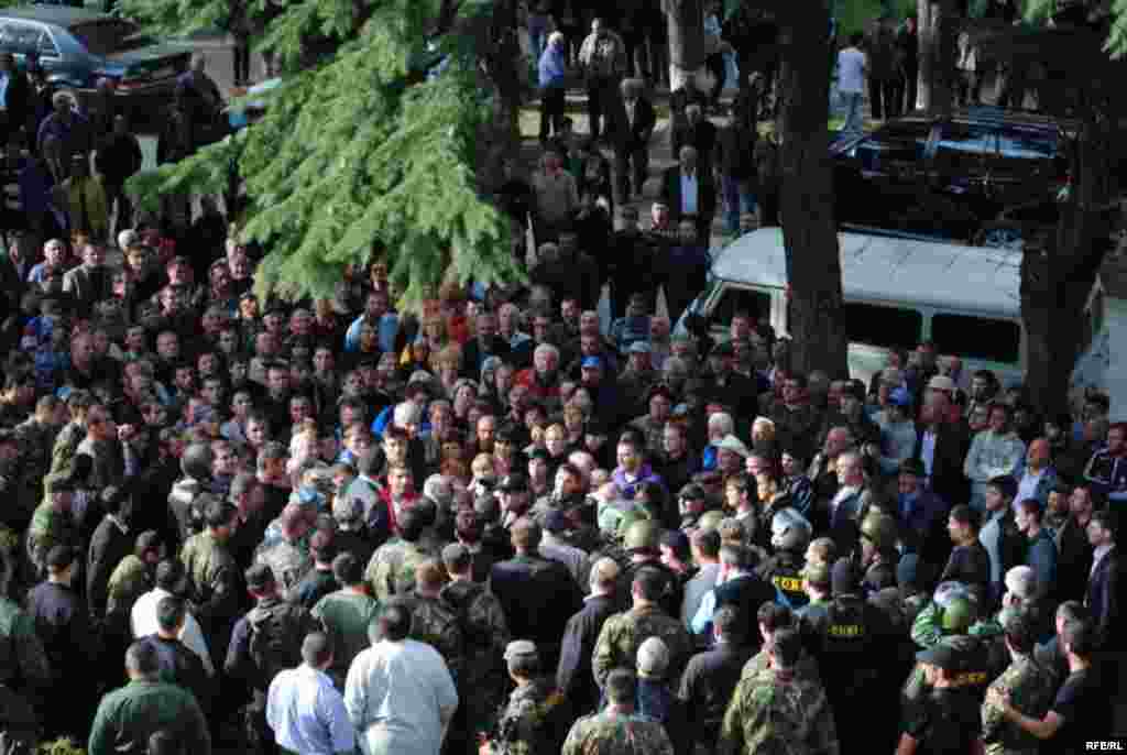 Попытка захвата ЦИК в Цхинвали