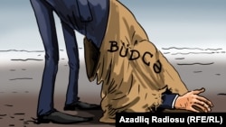 Büdcə. Karikatura. Gündüz Ağayev.