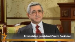 Ermənistan prezidenti Serzh Sarkisianla müsahibədən seçmələr