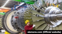 Газовая турбина Siemens 